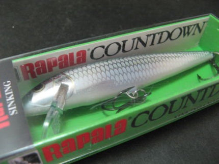 Rapala Countdown Lure With Two No. 5 Hooks, 2.1-3 M Swimming Depth, 9 Cm Size, Bleak